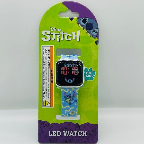 Stitch LED Watch- NEW - Picture 1 of 3